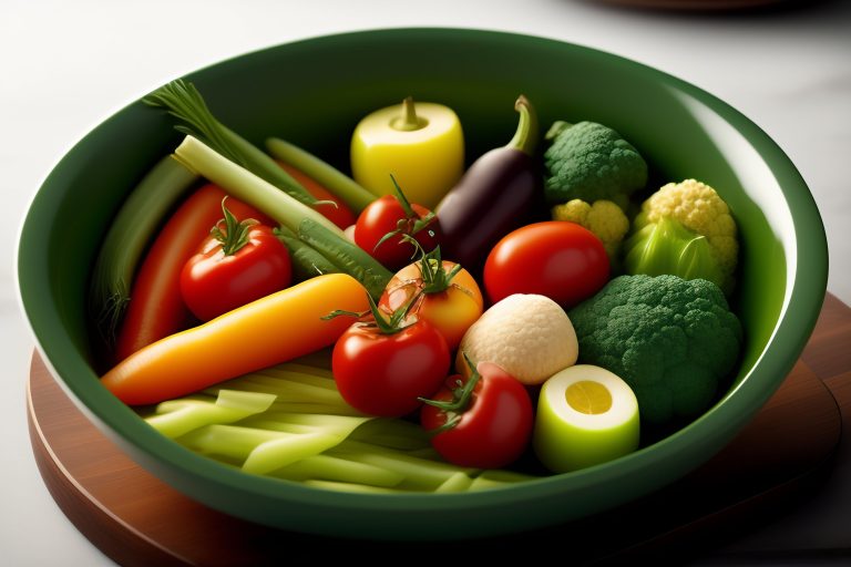 bowl-vegetables-is-table